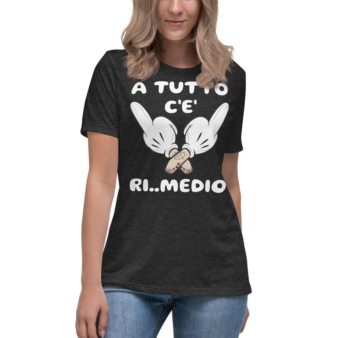 T-shirt relaxed fit donna Ri..Medio - Gufetto Brand 