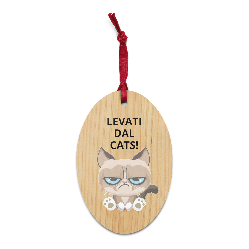 Decorazioni in legno CATS! - Gufetto Brand 